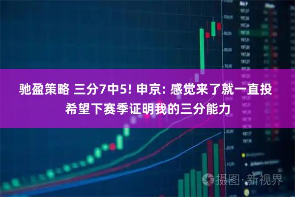 驰盈策略 三分7中5! 申京: 感觉来了就一直投 希望下赛季证明我的三分能力