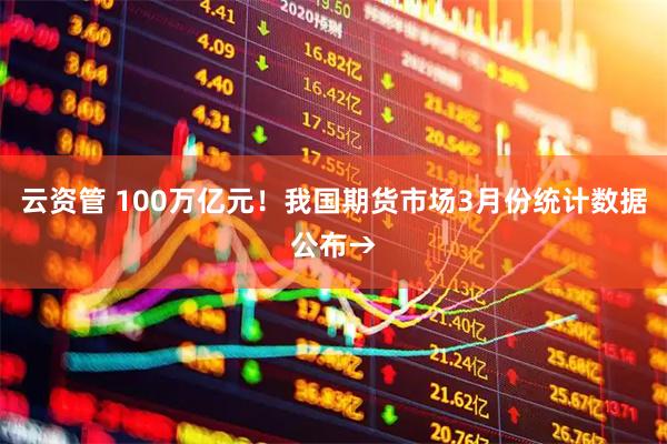 云资管 100万亿元！我国期货市场3月份统计数据公布→